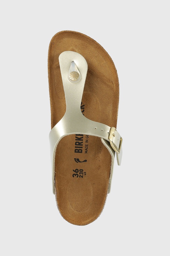 Birkenstock japonki dziecięce złoty 1015593.36.39
