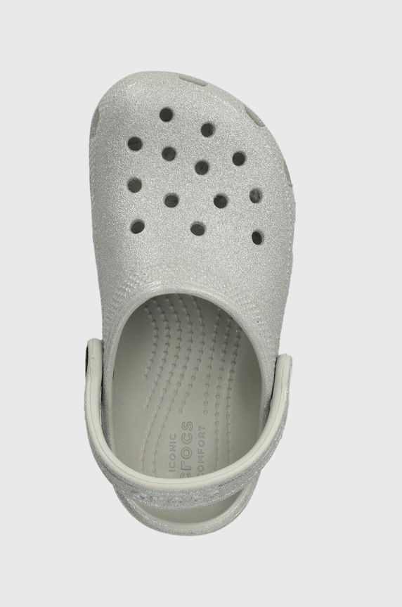 Crocs klapki dziecięce srebrny 206992.CROCS.CLASSIC.GL