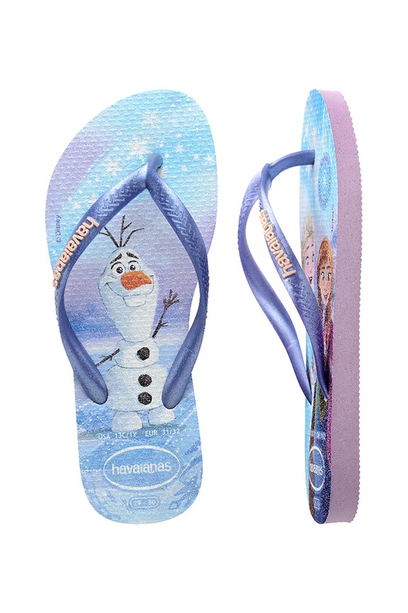 Dětské žabky Havaianas SLIM PRINCESS 4123328 modrá