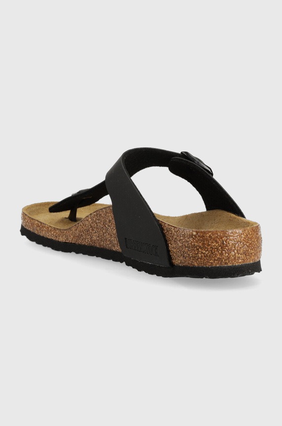 Chłopiec Birkenstock japonki dziecięce Gizeh 846143 czarny