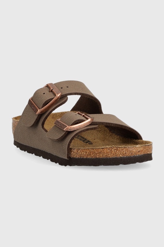 Birkenstock klapki dziecięce Arizona 552893 brązowy SS26