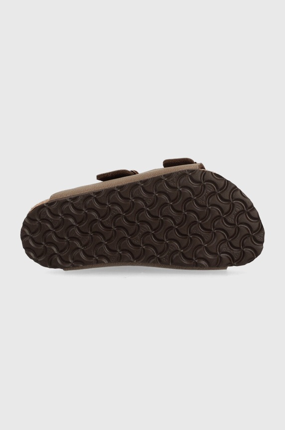 Birkenstock klapki dziecięce Arizona 552893 brązowy