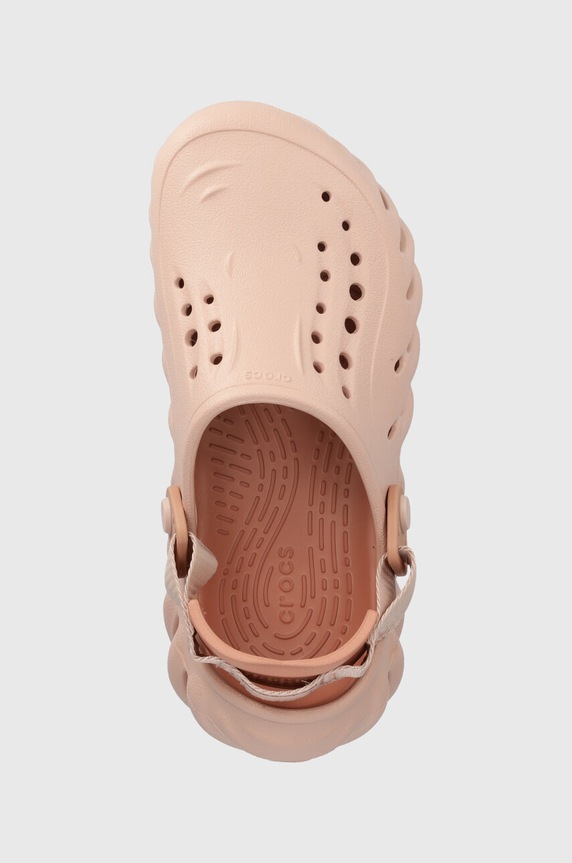 Dětské pantofle Crocs ECHO CLOG K růžová 208190.CROCS.ECHO.CLOG.