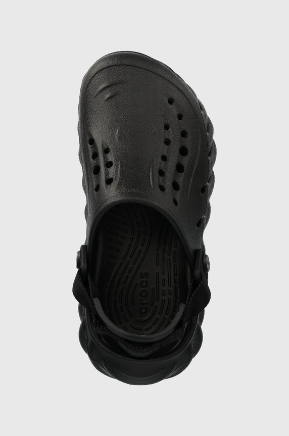 Crocs klapki dziecięce ECHO CLOG K czarny 208190.CROCS.ECHO.CLOG.