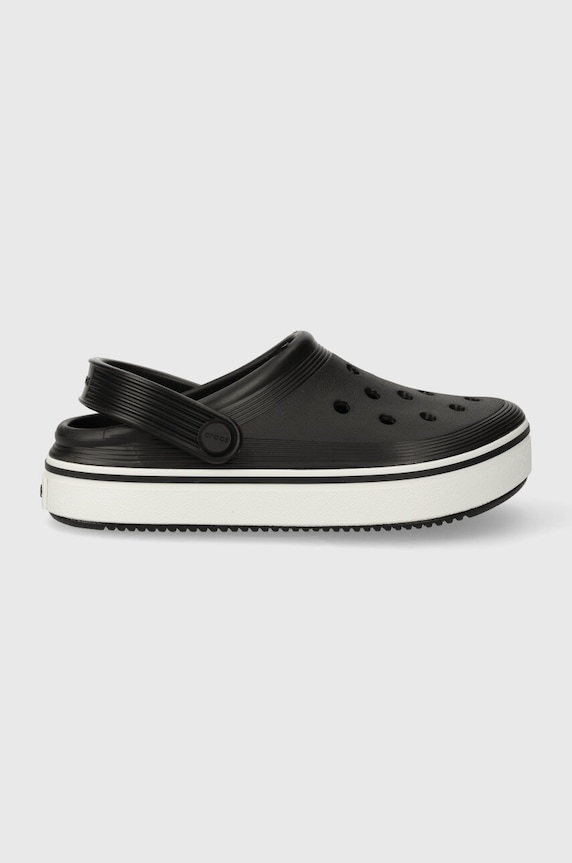 Παιδικές παντόφλες Crocs CROCBAND CLEAN CLOG μαύρο 208477.CROCS.CROCBAND.C