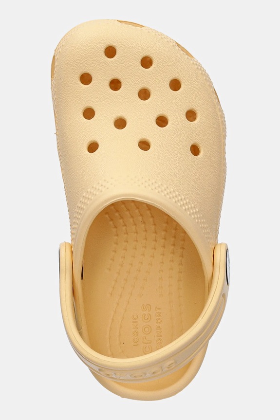 Crocs papuci pentru copii galben 206990.CROCS.CLASSIC.KI