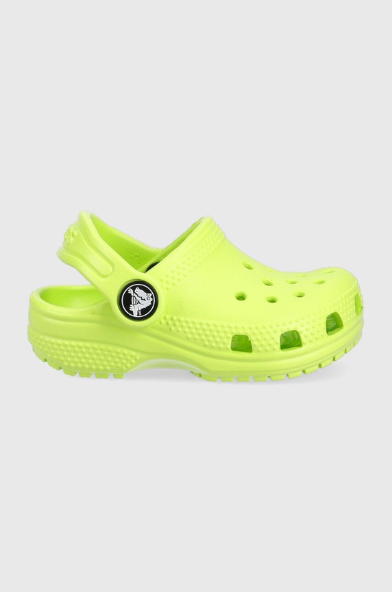 Crocs papuci pentru copii Produs pentru bebe verde 206990.CROCS.CLASSIC.KI
