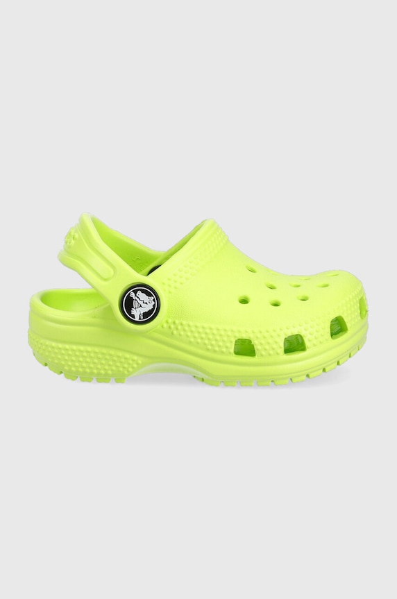 Crocs papuci pentru copii Produs pentru bebe verde 206990.CROCS.CLASSIC.KI