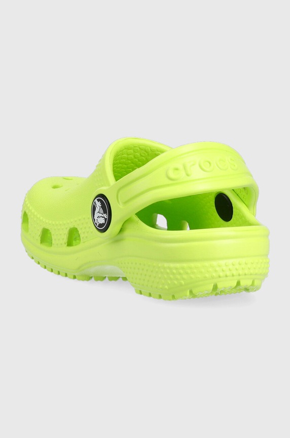 Băieți Crocs papuci pentru copii 206990.CROCS.CLASSIC.KI verde