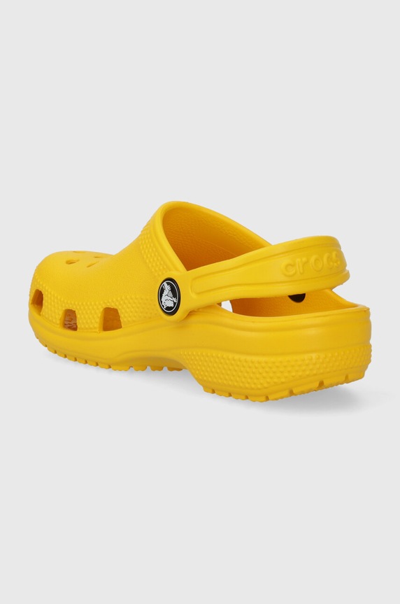 Chłopiec Crocs klapki dziecięce CLASSIC KIDS CLOG 206991.CROCS.CLASSIC.KI żółty