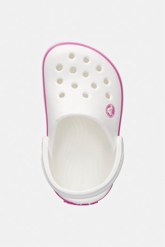 Crocs papucs gyerekeknek fehér 207005.CROCS.CROCBAND.K