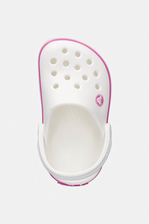 Crocs papucs gyerekeknek fehér 207005.CROCS.CROCBAND.K