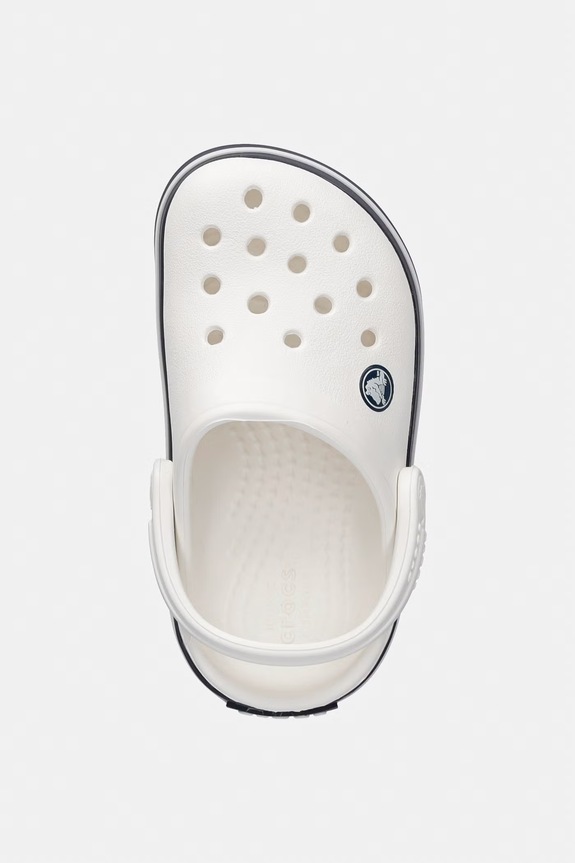 Crocs šľapky detské biela 207005.CROCS.CROCBAND.K