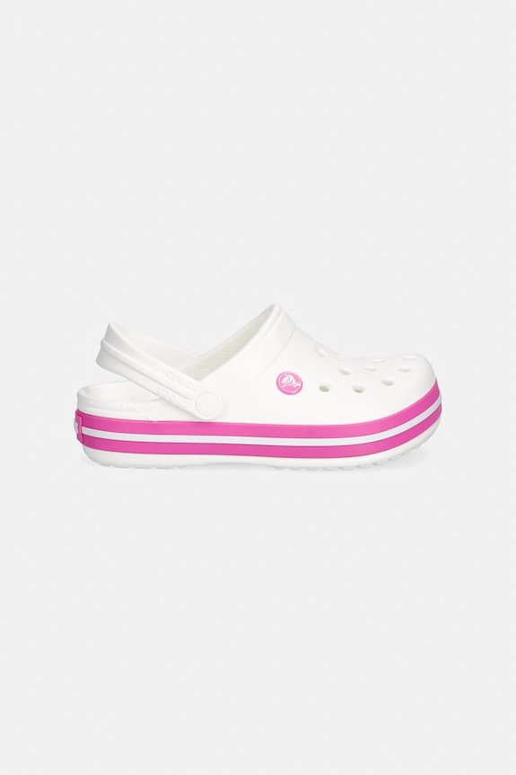 Crocs natikače za djecu CROCBAND KIDS CLOG 207006.CROCS.CROCBAND.K bijela SS26