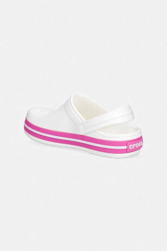Dječaci Crocs natikače za djecu CROCBAND KIDS CLOG 207006.CROCS.CROCBAND.K bijela