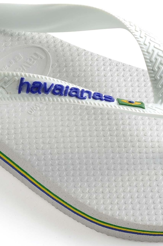 Havaianas japonki dziecięce BRASIL LOGO 4110850.27.32 biały
