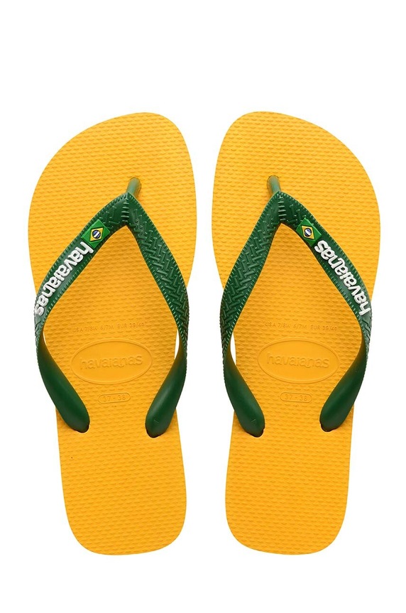 Dječje japanke Havaianas BRASIL LOGO zlatna 4110850.27.32