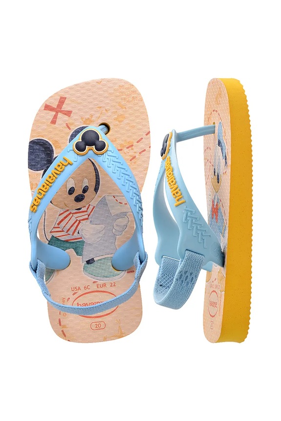 Дитячі сандалі Havaianas DISNEY CLASSICS 4137007 помаранчевий