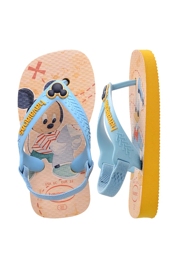 Дитячі сандалі Havaianas DISNEY CLASSICS 4137007 помаранчевий