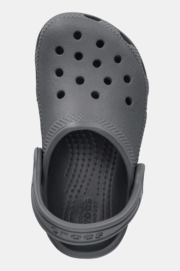 Detské šľapky Crocs 206990.SLATE.GREY sivá