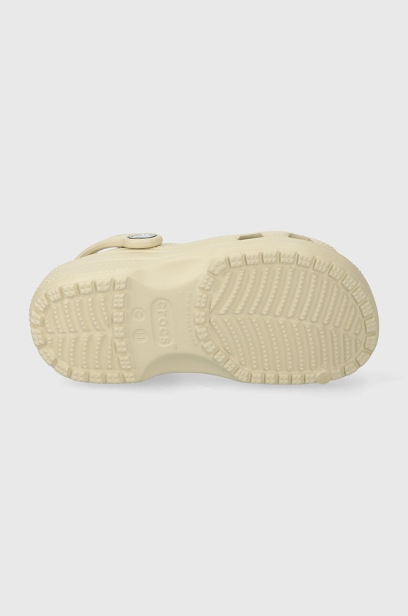 Crocs klapki dziecięce Classic Kids Clog 206991.ATMOSPHERE beżowy