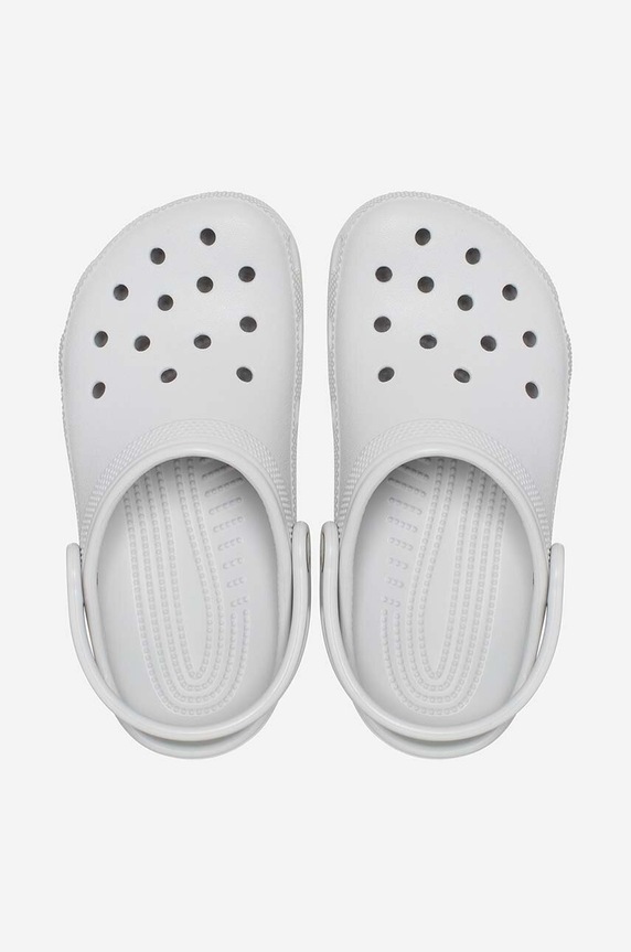 Crocs slapi copii Classic Kids Clog 206991.ATMOSPHERE gri