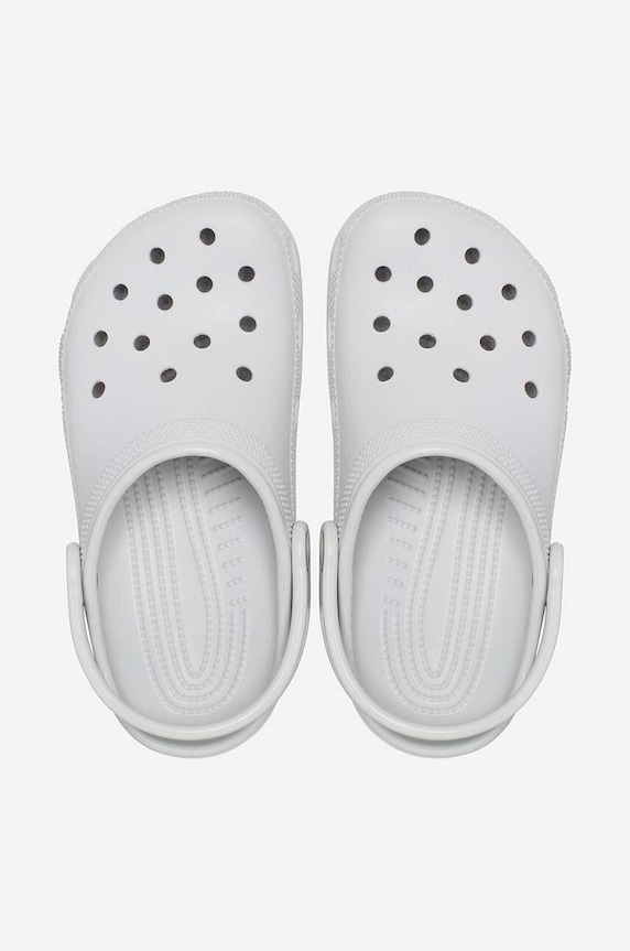 Crocs slapi copii Classic Kids Clog 206991.ATMOSPHERE gri