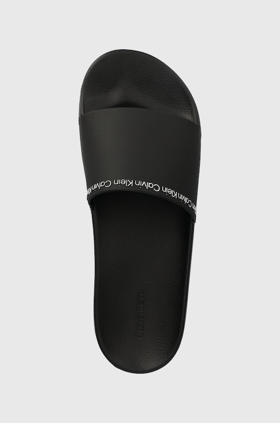 Чехли Calvin Klein POOL SLIDE RUBBER черен HM0HM00981