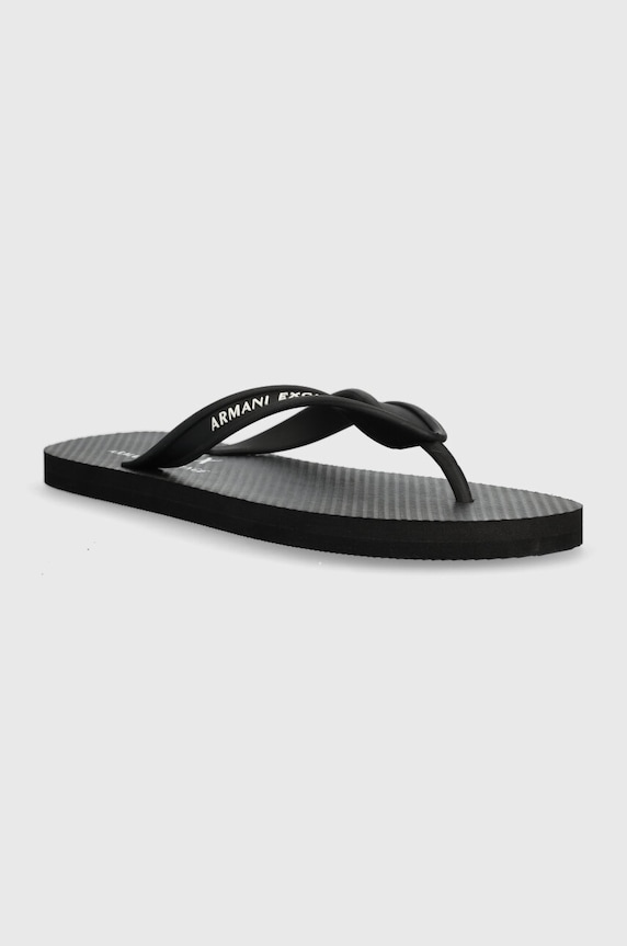 Japonke Armani Exchange XUQ002.XV676.00002 črna SS23