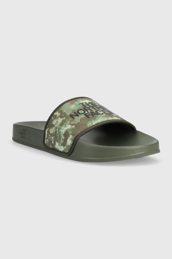 Pantofle The North Face BASE CAMP SLIDE III NF0A4T2RIYL1 zelená AW23