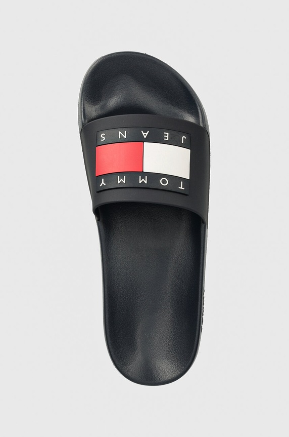 Šľapky Tommy Jeans POOL SLIDE ESS tmavomodrá EM0EM01191