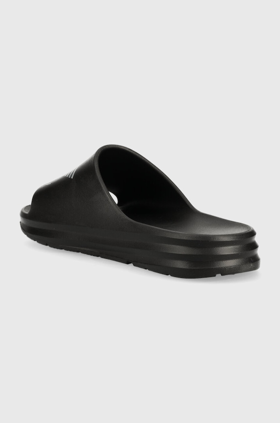 Încălțăminte EA7 Emporio Armani papuci XBP008 XK337 N763 XBP008.XK337.N763 negru