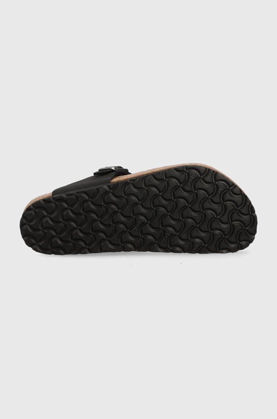 Birkenstock žabky na plochém podpatku 1020380 černá