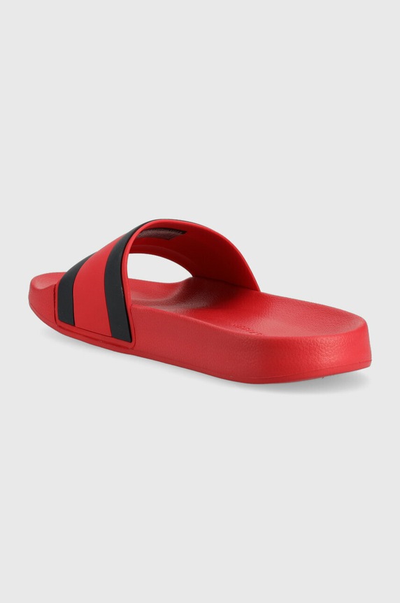 Obuwie Tommy Hilfiger klapki RUBBER TH FLAG POOL SLIDE FM0FM04263 czerwony
