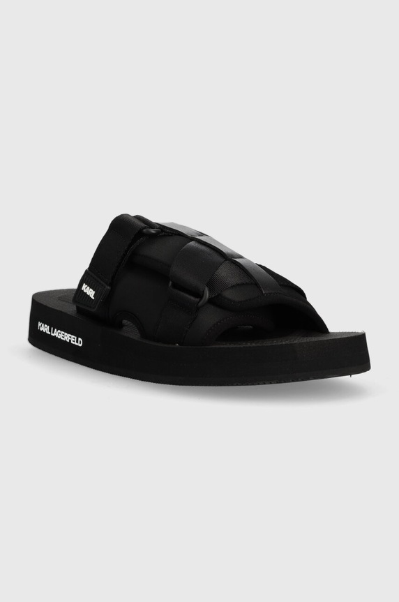 Karl Lagerfeld klapki ATLANTIK KL70505.H0X czarny SS23