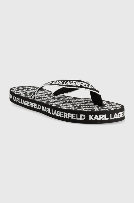 Karl Lagerfeld flip-flop KOSTA MNS KL71003.Y01 fekete SS23