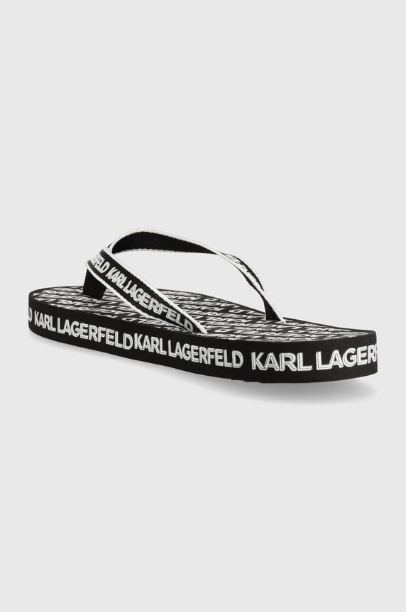 Cipők Karl Lagerfeld flip-flop KOSTA MNS KL71003.Y01 fekete