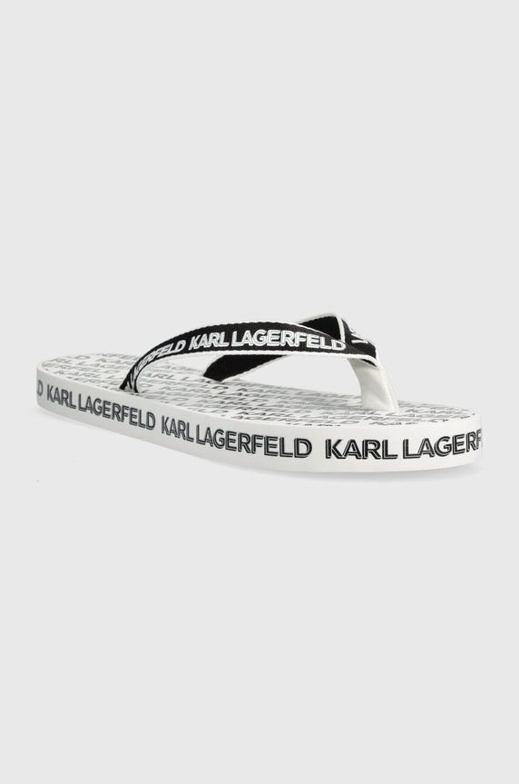 Karl Lagerfeld flip-flop KOSTA MNS KL71003.Y10 fehér SS23