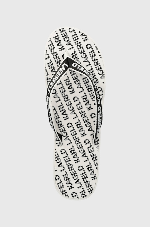 Karl Lagerfeld flip-flop KOSTA MNS fehér KL71003.Y10
