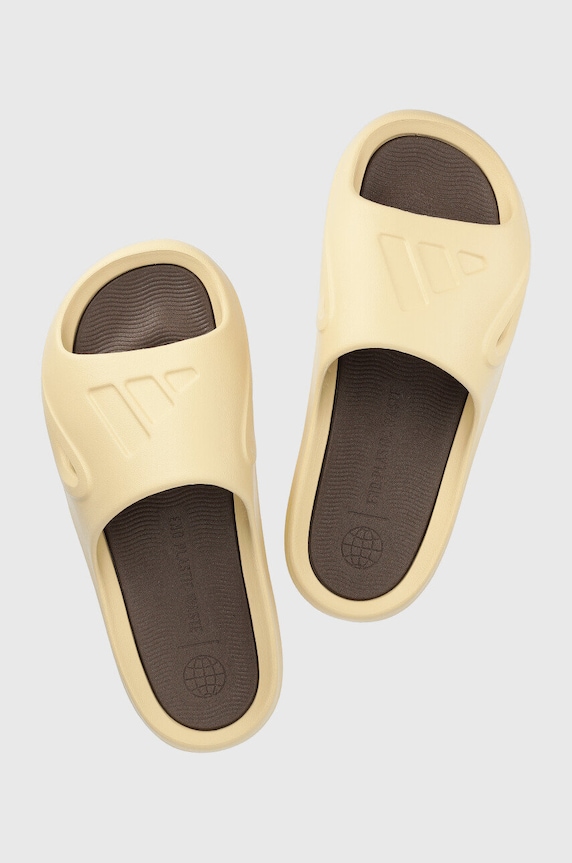 adidas klapki Adicane Slide syntetyczny beżowy HP9415