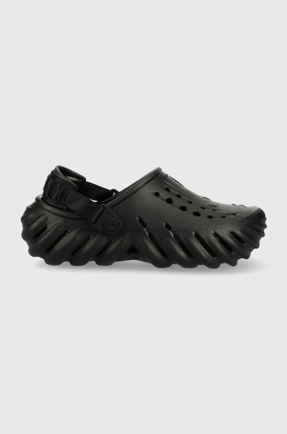 Crocs klapki Echo Clog syntetyczny czarny 207937.001