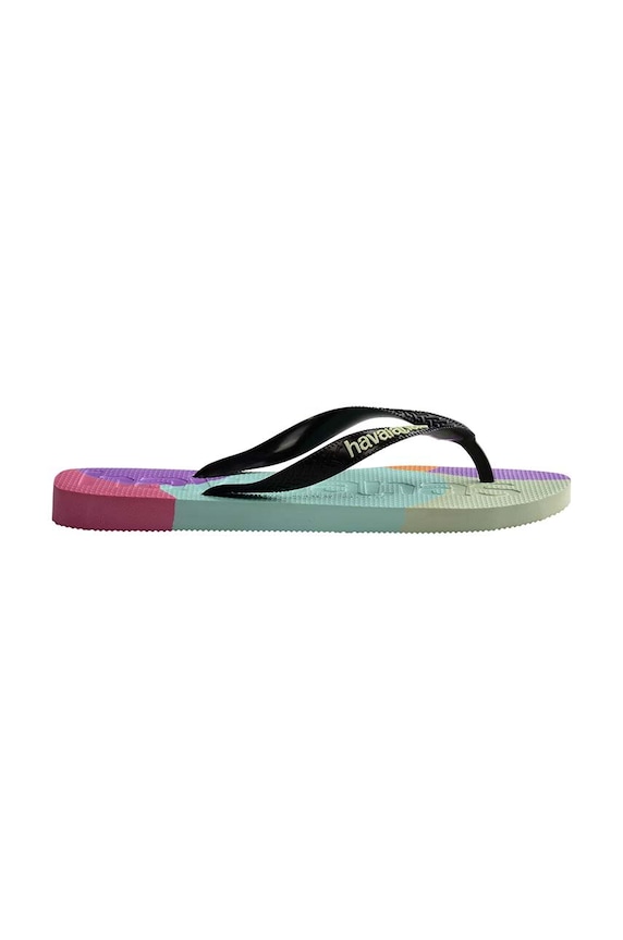 Παπούτσια Σαγιονάρες Havaianas TOP LOGOMANIA 4147526.0090 μαύρο