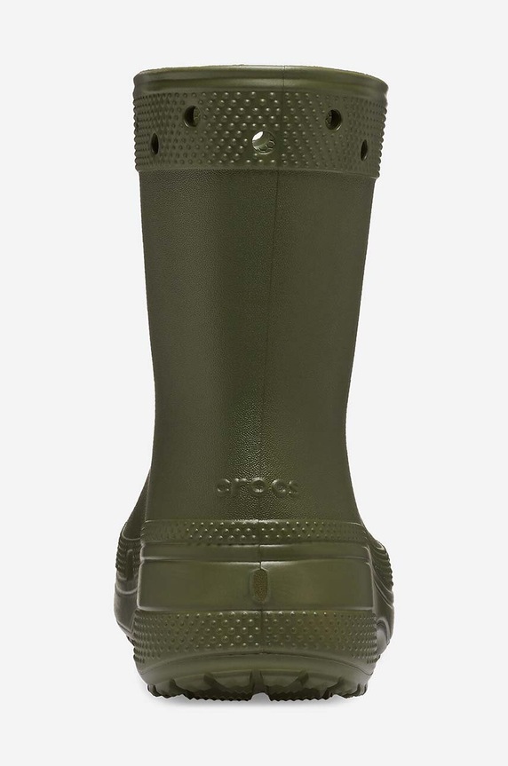 Gumene čizme Crocs Classic Rain Boot zelena 208363.ARMY.GREEN