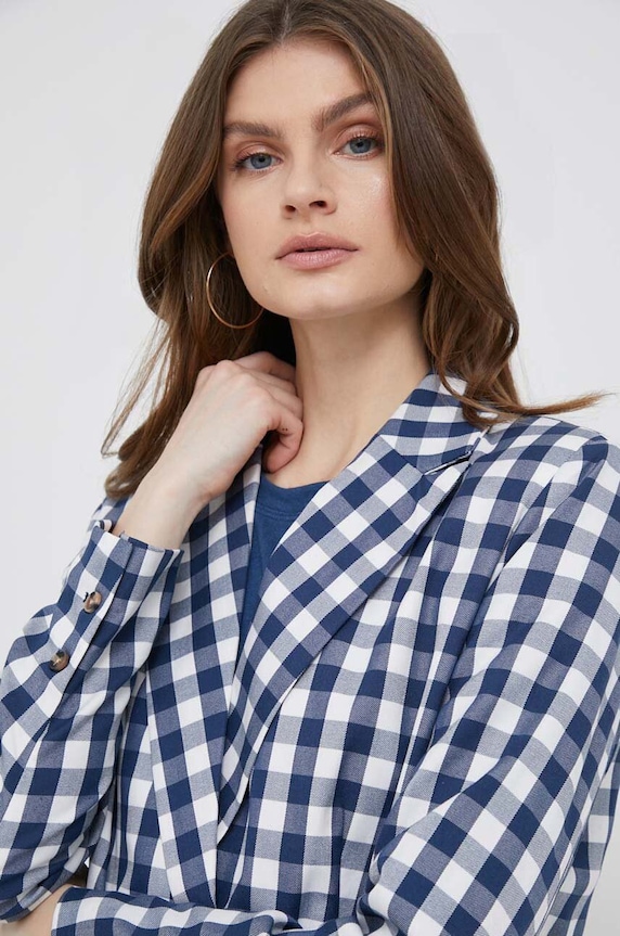Pepe Jeans sacou Sandra bleumarin PL402161.0AA