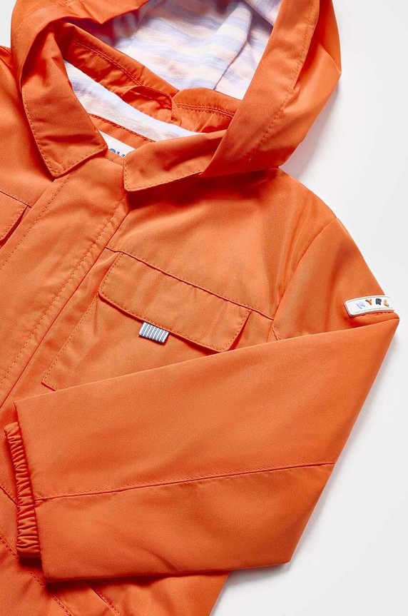 Αγορίστικα Μπουφάν μωρού Mayoral 1427.3E.BABY πορτοκαλί