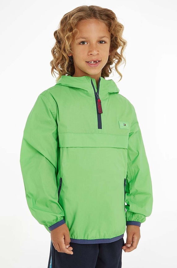 Tommy Hilfiger kurtka dziecięca pozostałe zielony KS0KS00368.PPYX