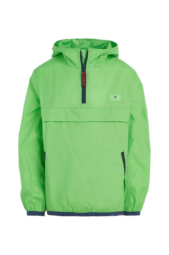 Tommy Hilfiger kurtka dziecięca KS0KS00368.PPYX zielony SS23