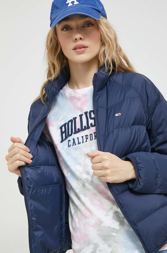 Péřová bunda Tommy Jeans DW0DW14929.PPYX