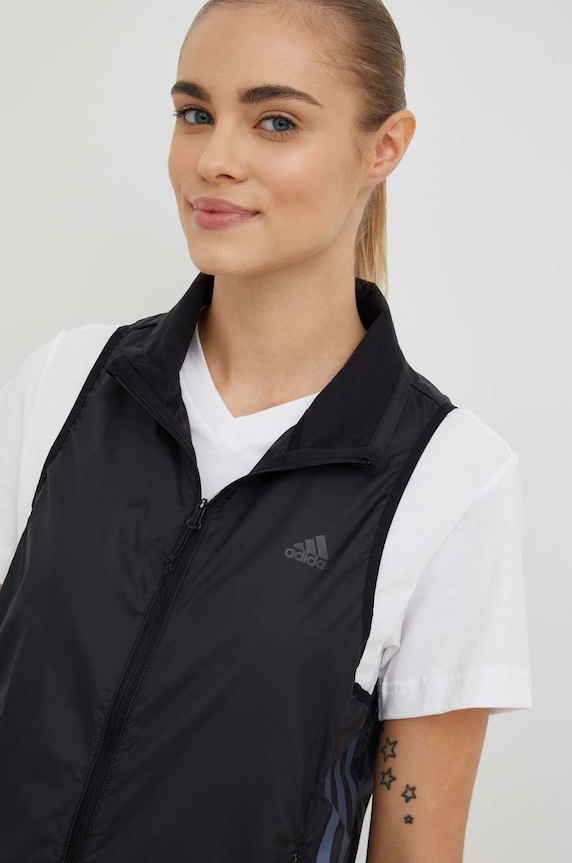 Športová vesta adidas Performance Run Icons čierna H56805