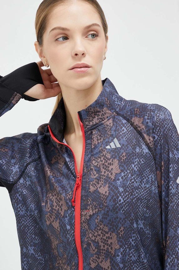 adidas Performance széldzseki Fast sötétkék HR5718